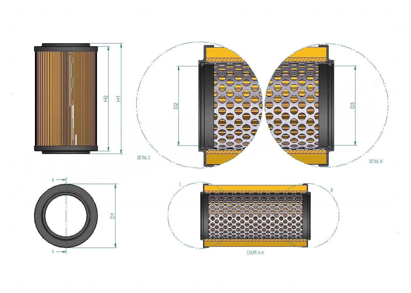 Schema tecnico SH57381