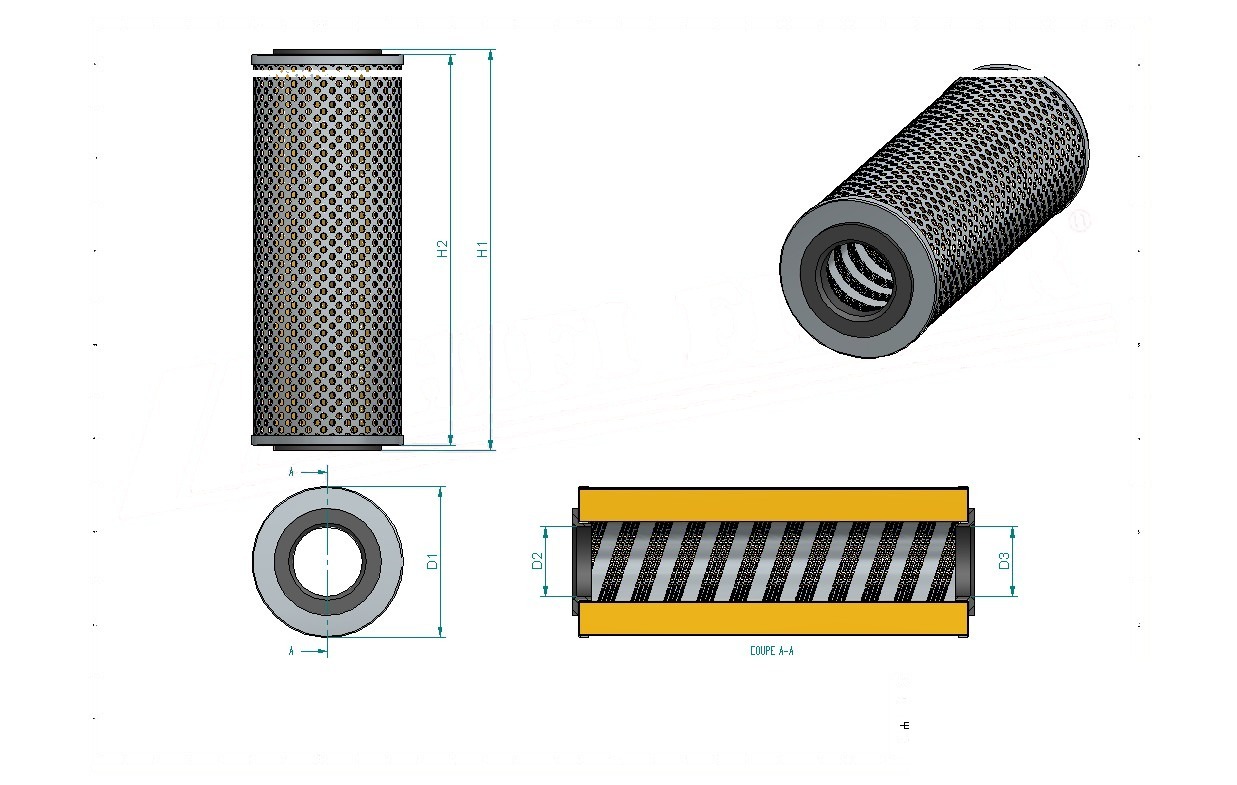Schema tecnico SH57388