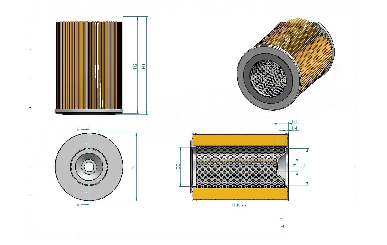Schema tecnico SH59030