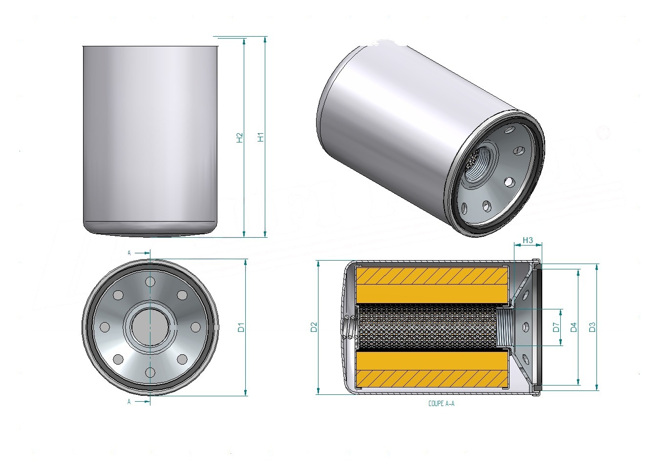 Schema tecnico SH59031