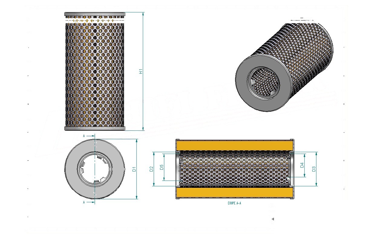 Schema tecnico SH59096