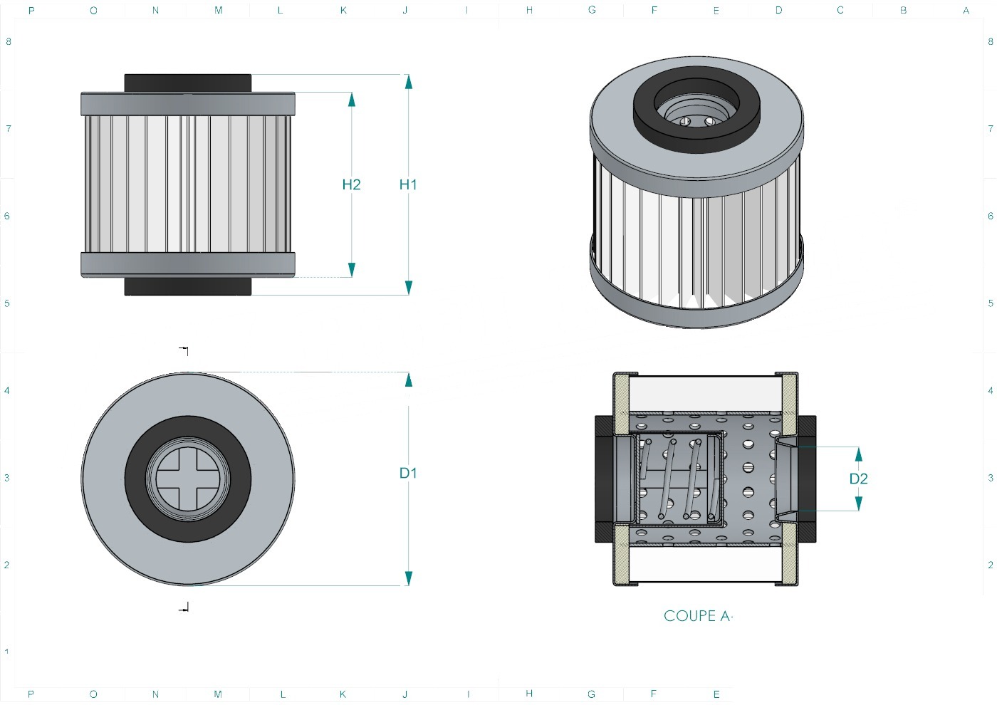 Schema tecnico SH59110