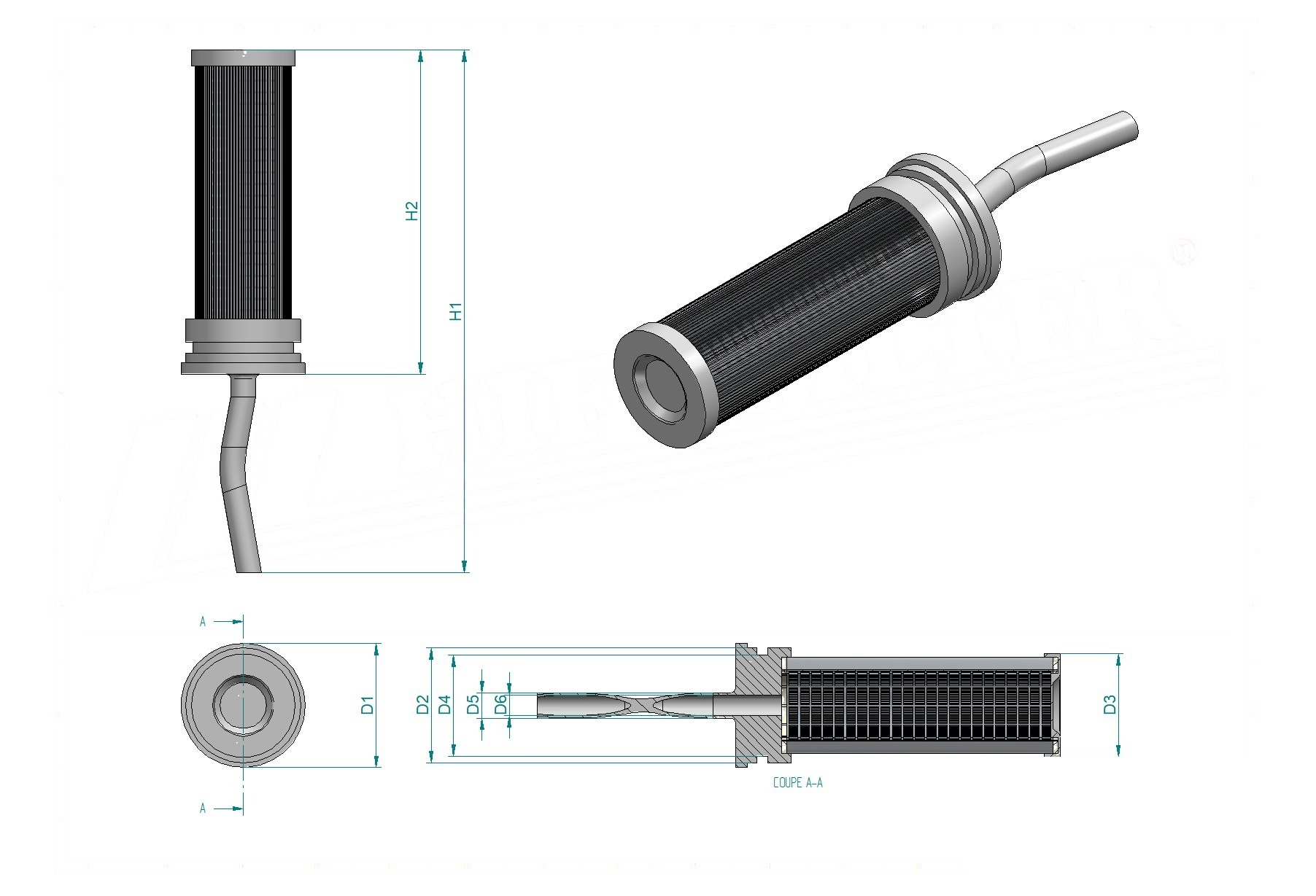 Schema tecnico SH59112