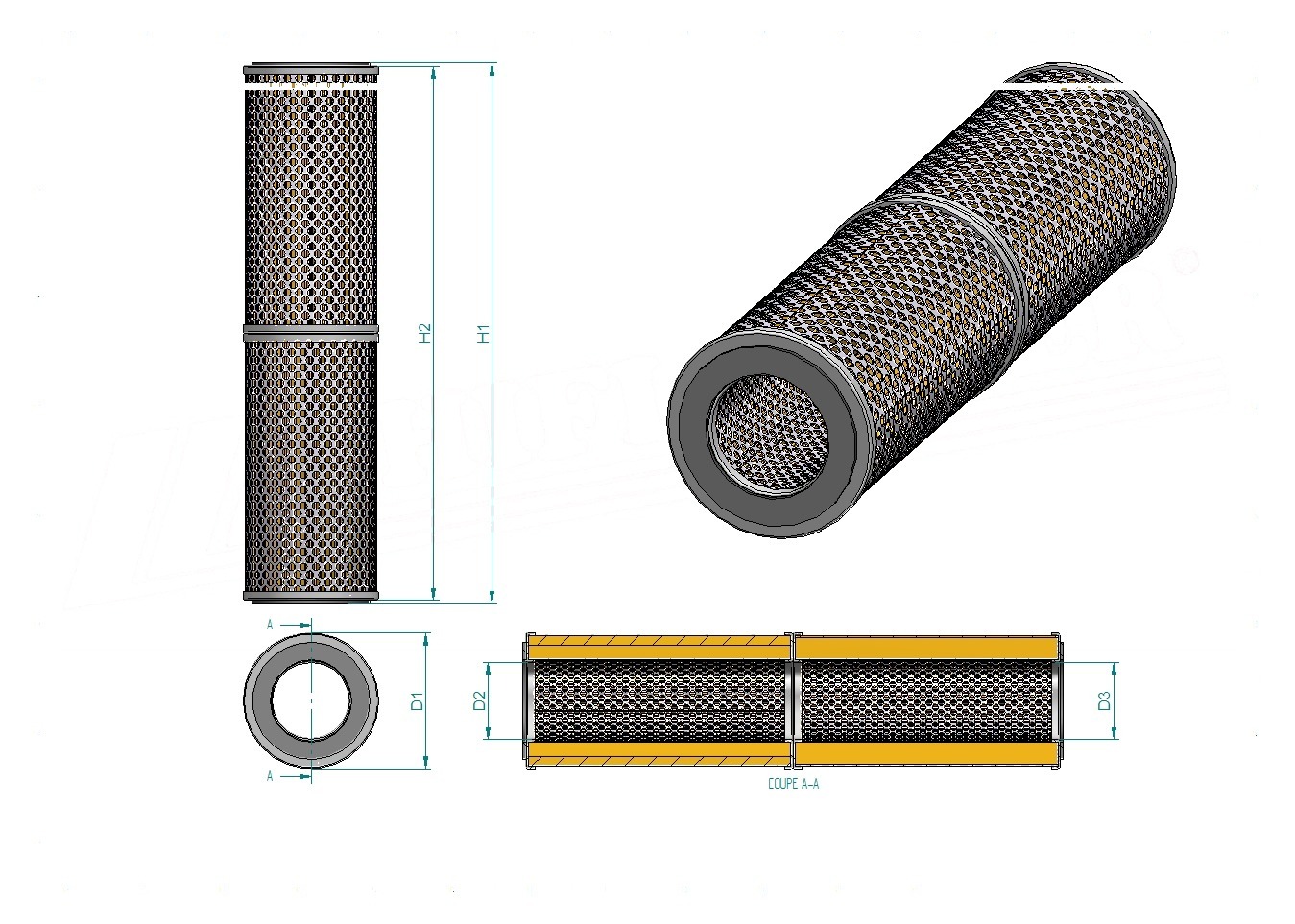 Disegno tecnico SH59519