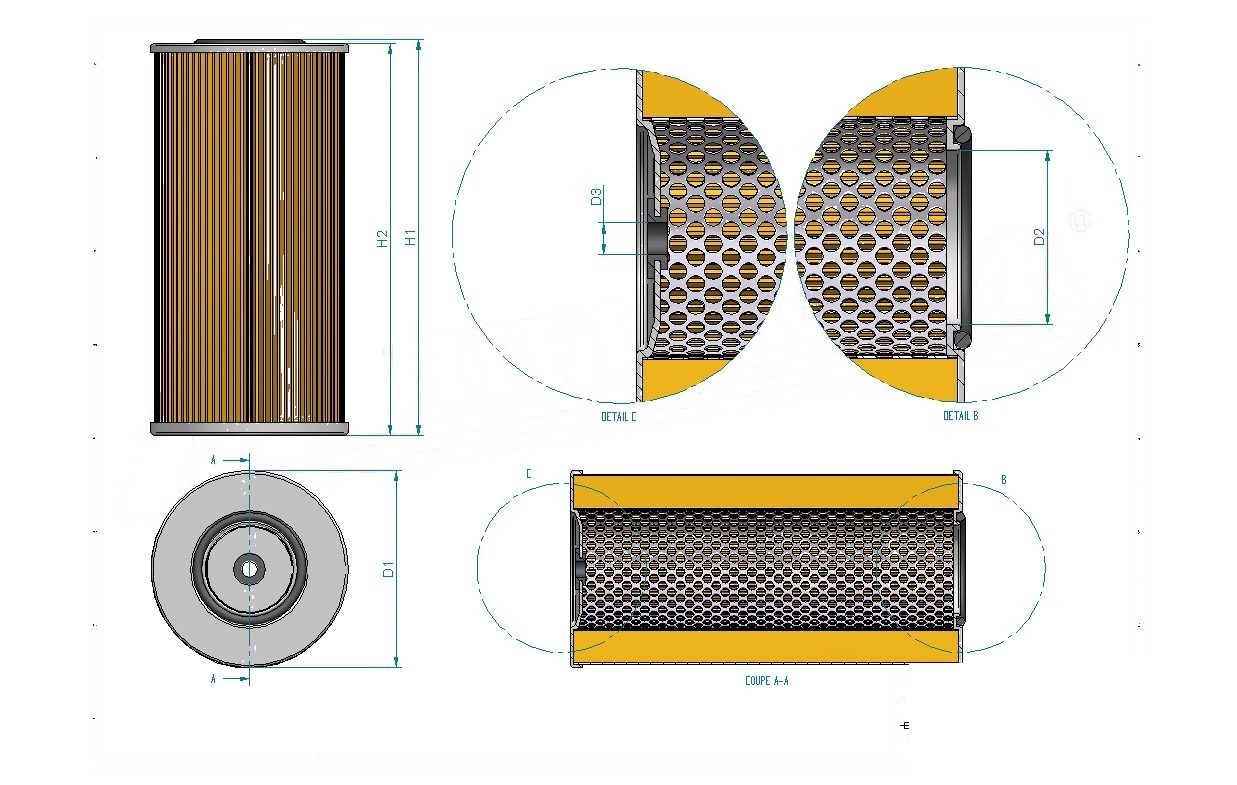 Disegno tecnico SH60006