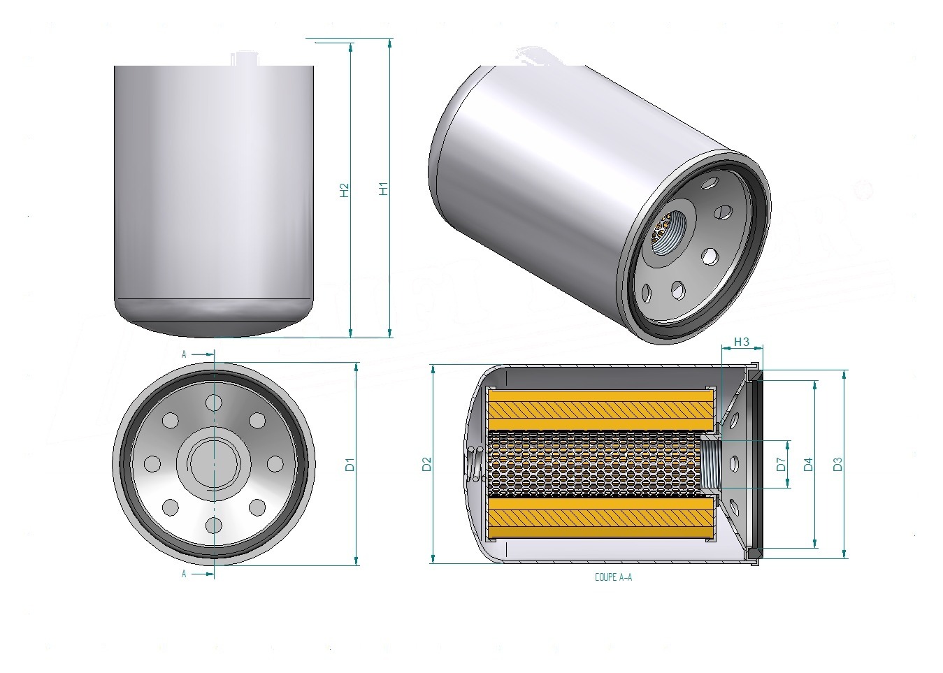 Disegno tecnico SH60007