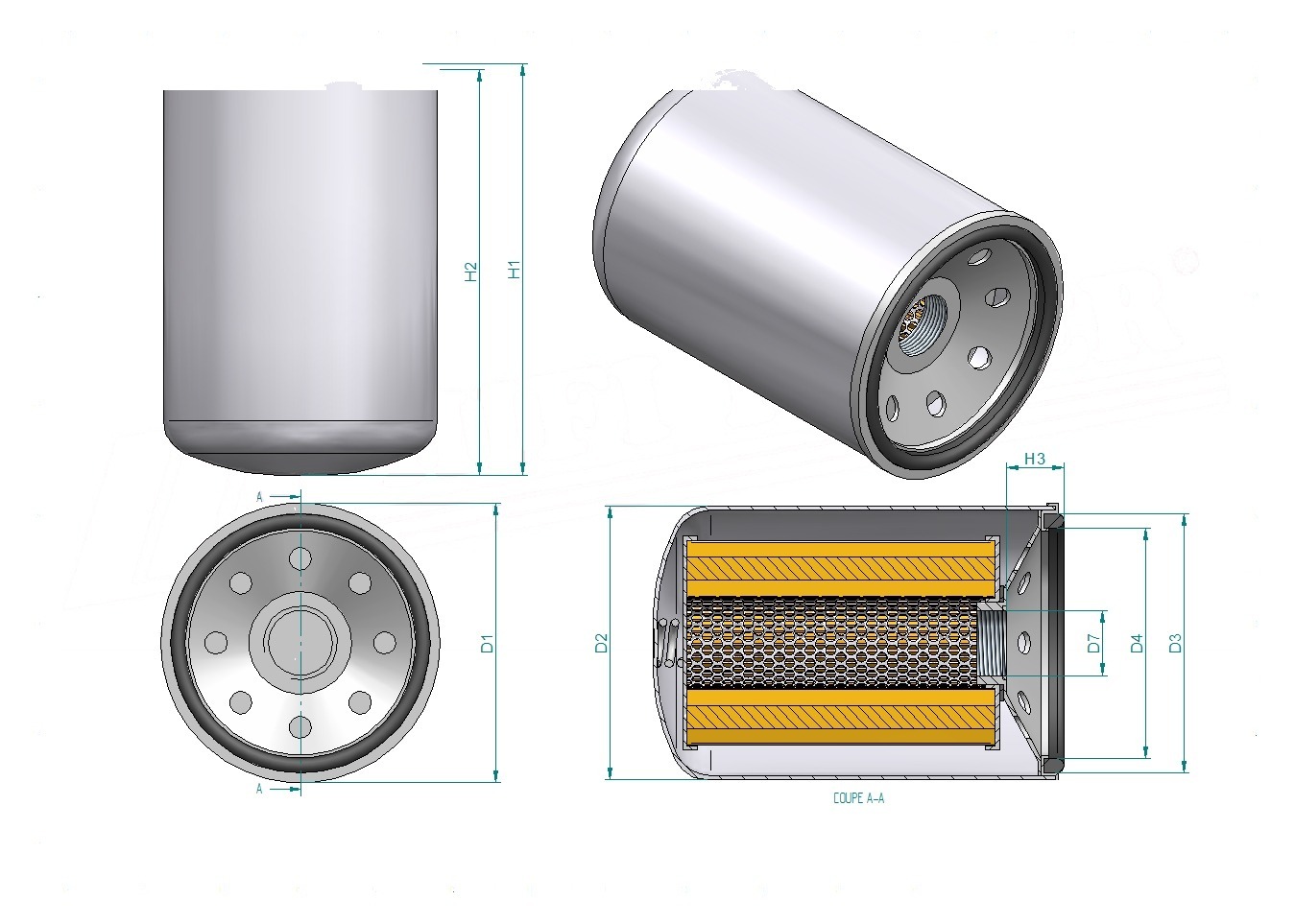 Disegno tecnico SH60009