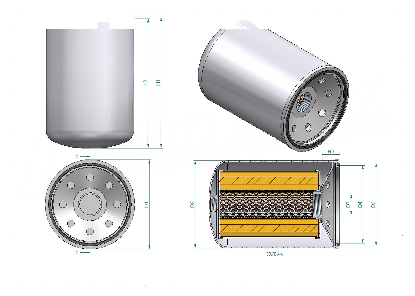 Disegno tecnico SH60010
