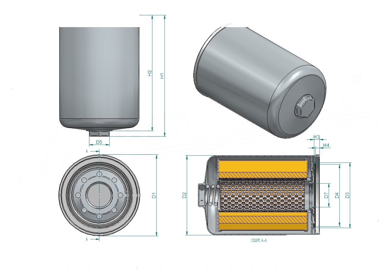Schema tecnico SH60029