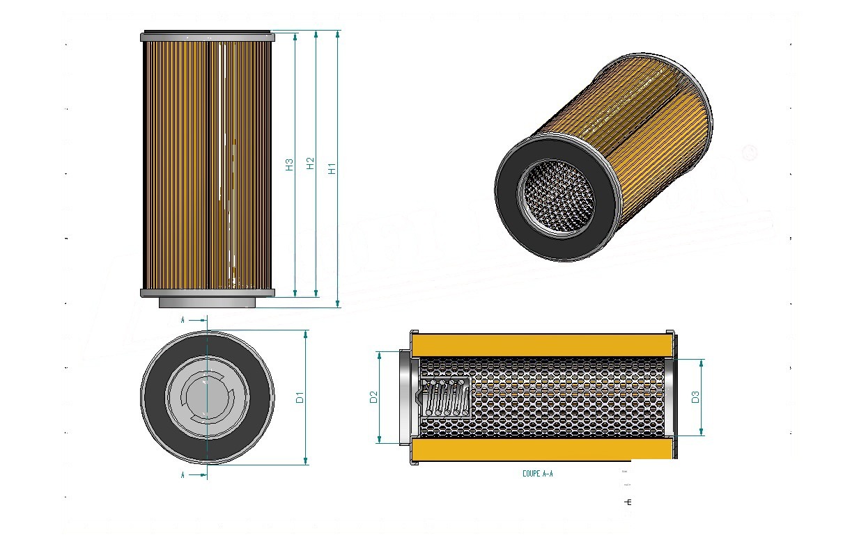 Disegno tecnico SH60162
