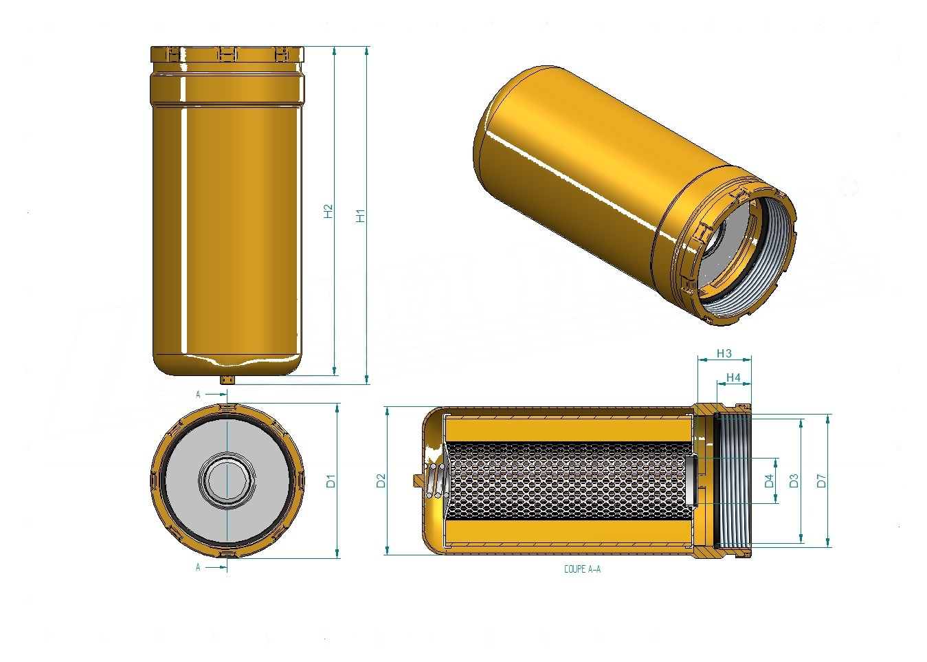 Schema tecnico SH60236