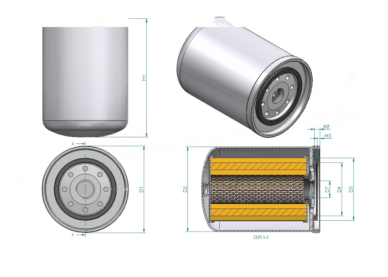 Disegno tecnico SH60240