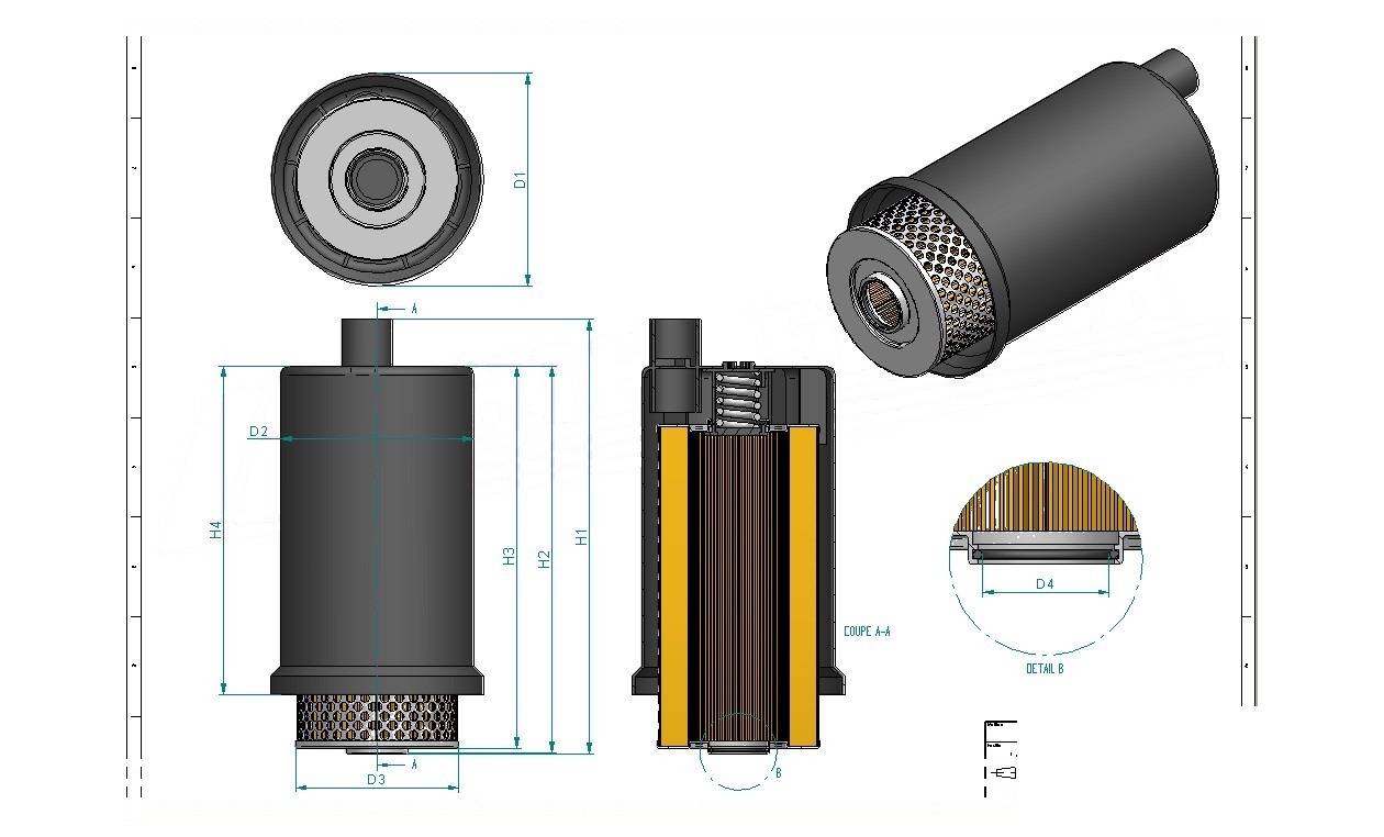 Disegno tecnico SH60245