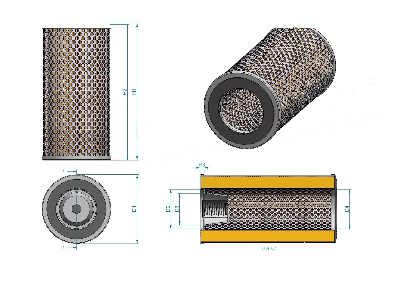 Disegno tecnico SH60247