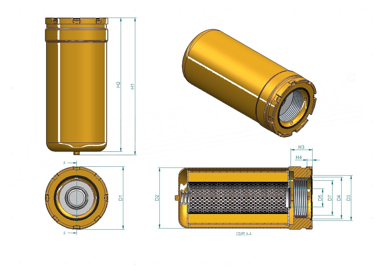 Disegno tecnico SH60253