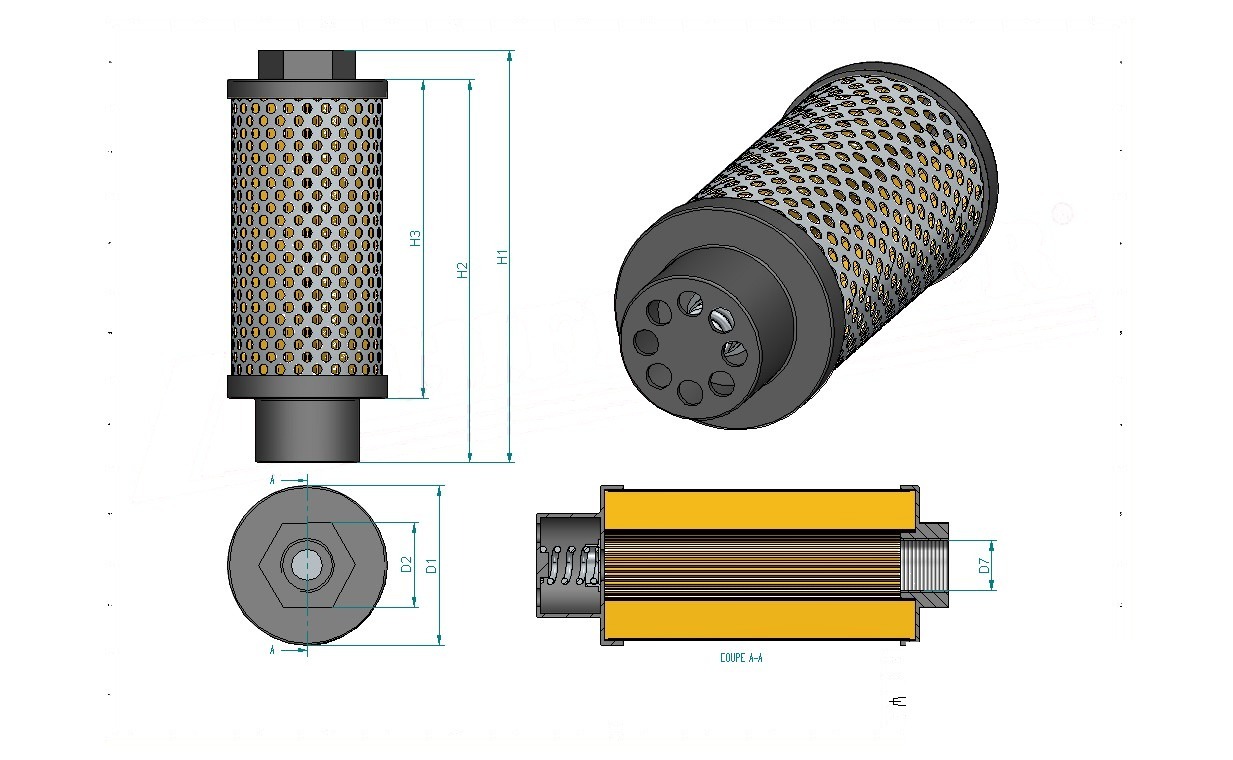 Disegno tecnico SH60255