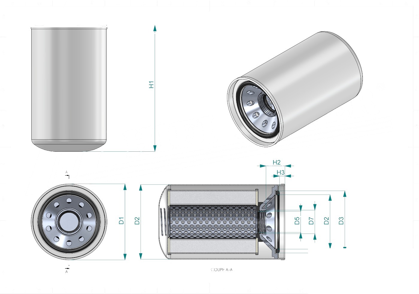 Disegno tecnico SH60340