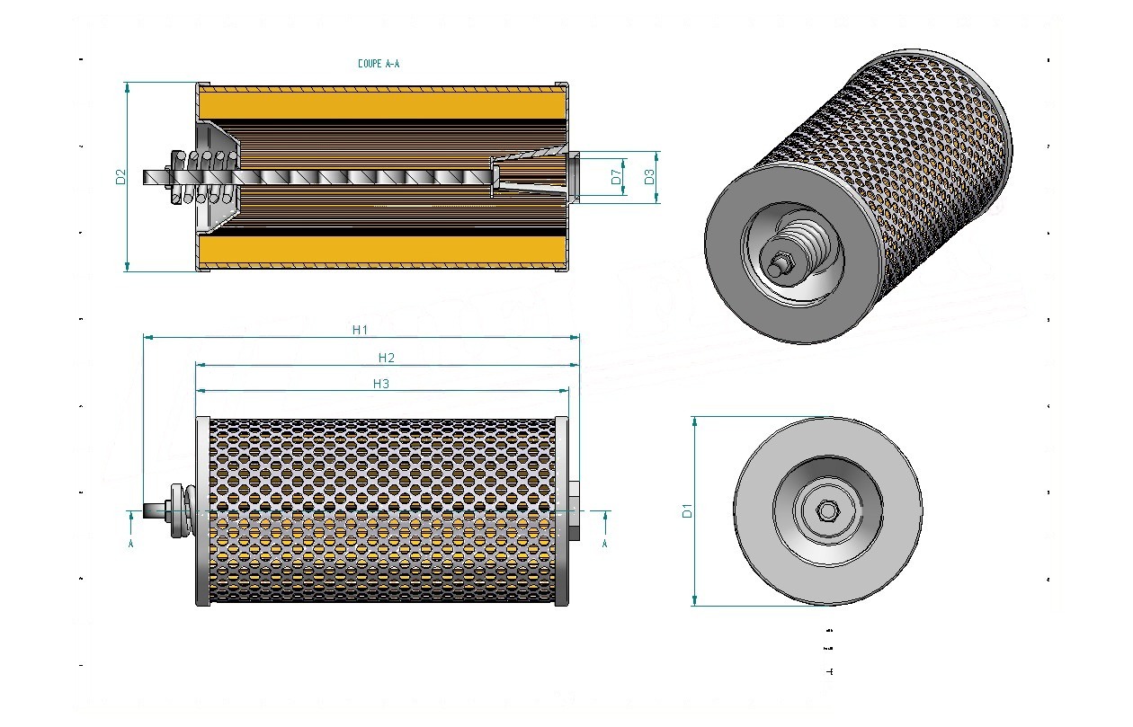 Disegno tecnico SH60352