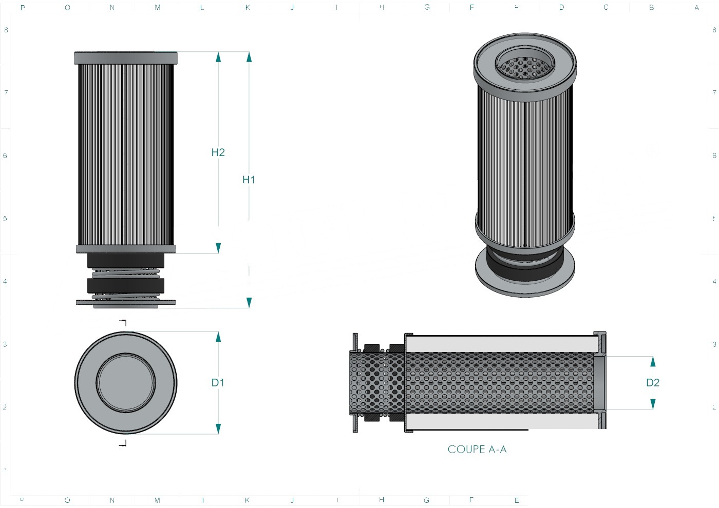 Disegno tecnico SH60362