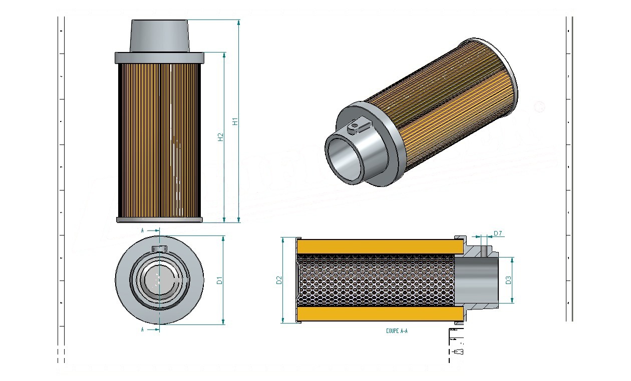Disegno tecnico SH60365