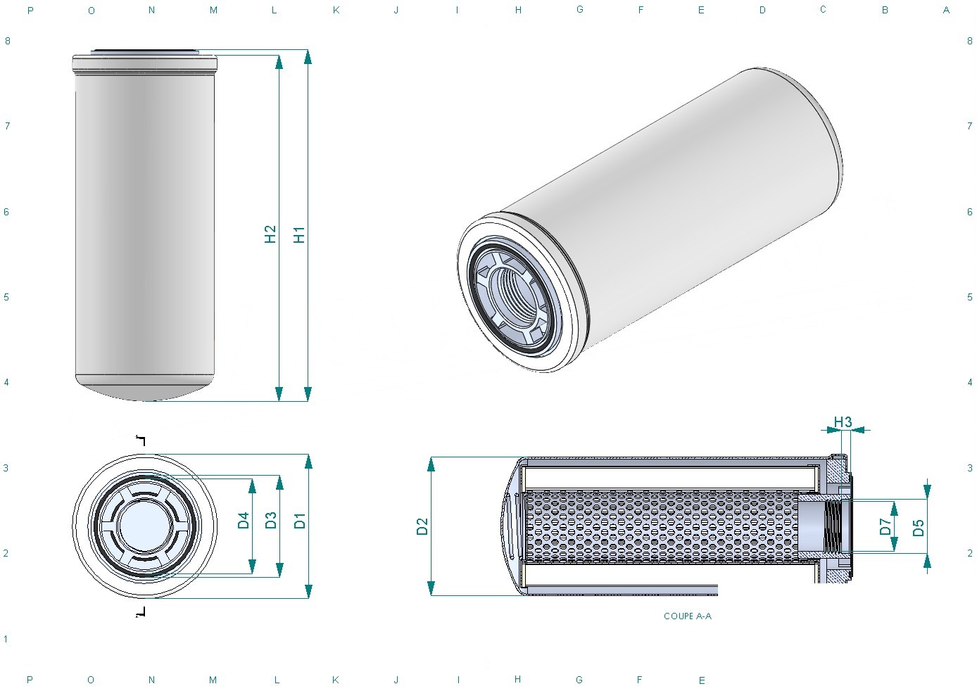 Schema tecnico SH60367
