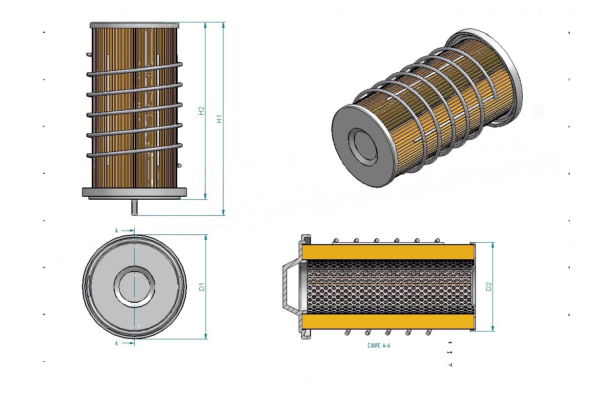Disegno tecnico SH60398