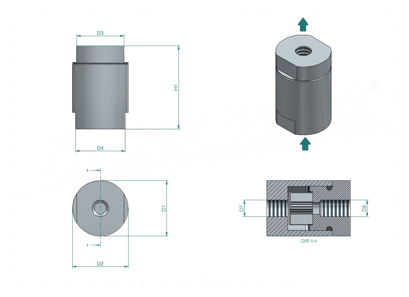 Disegno tecnico SH60507