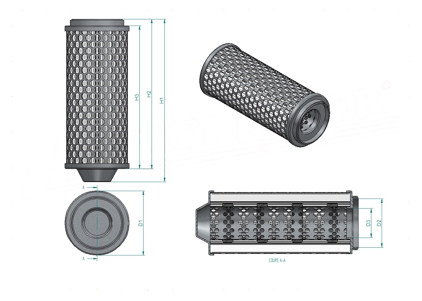 Disegno tecnico SH60522