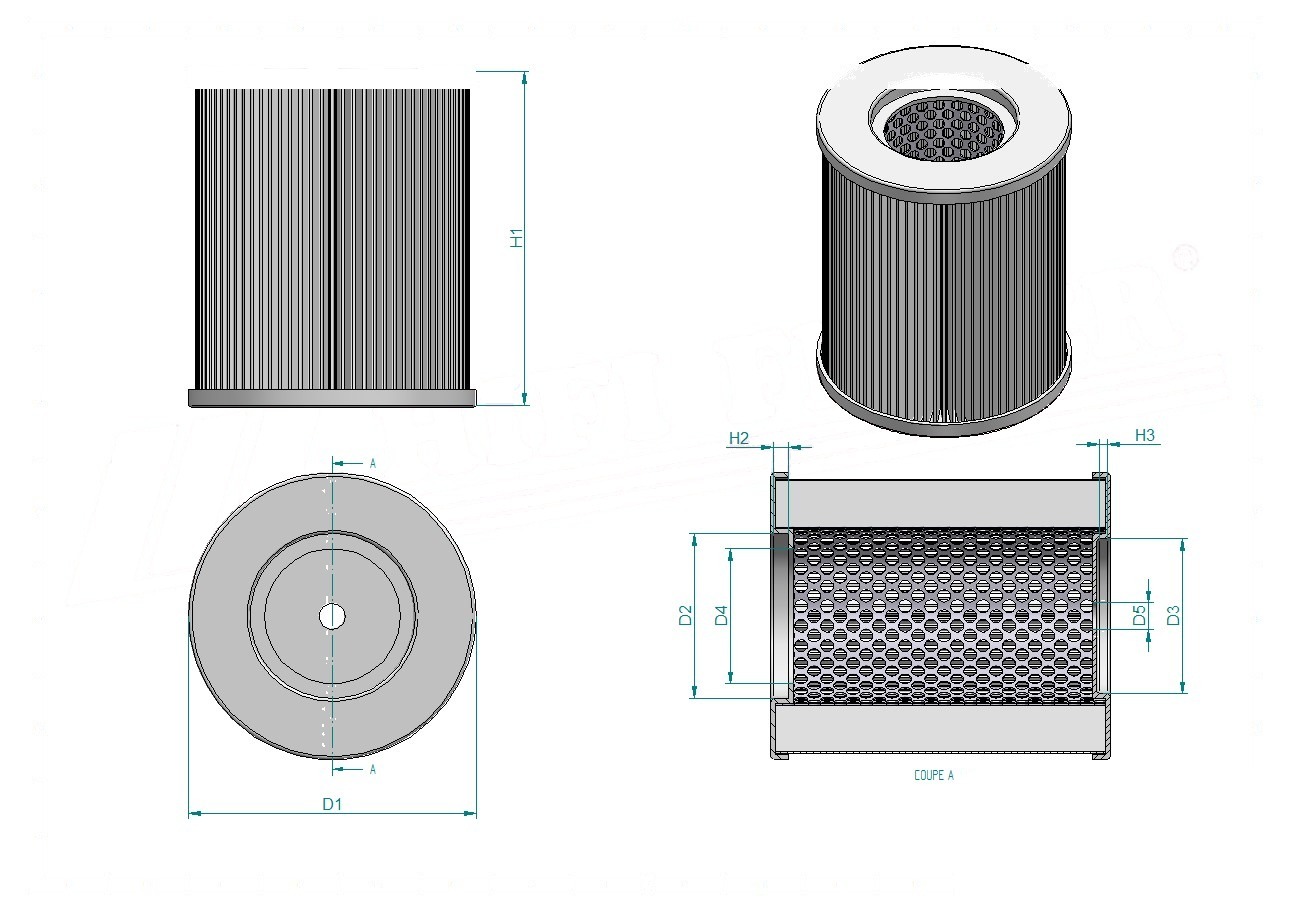 Schema tecnico SH60541