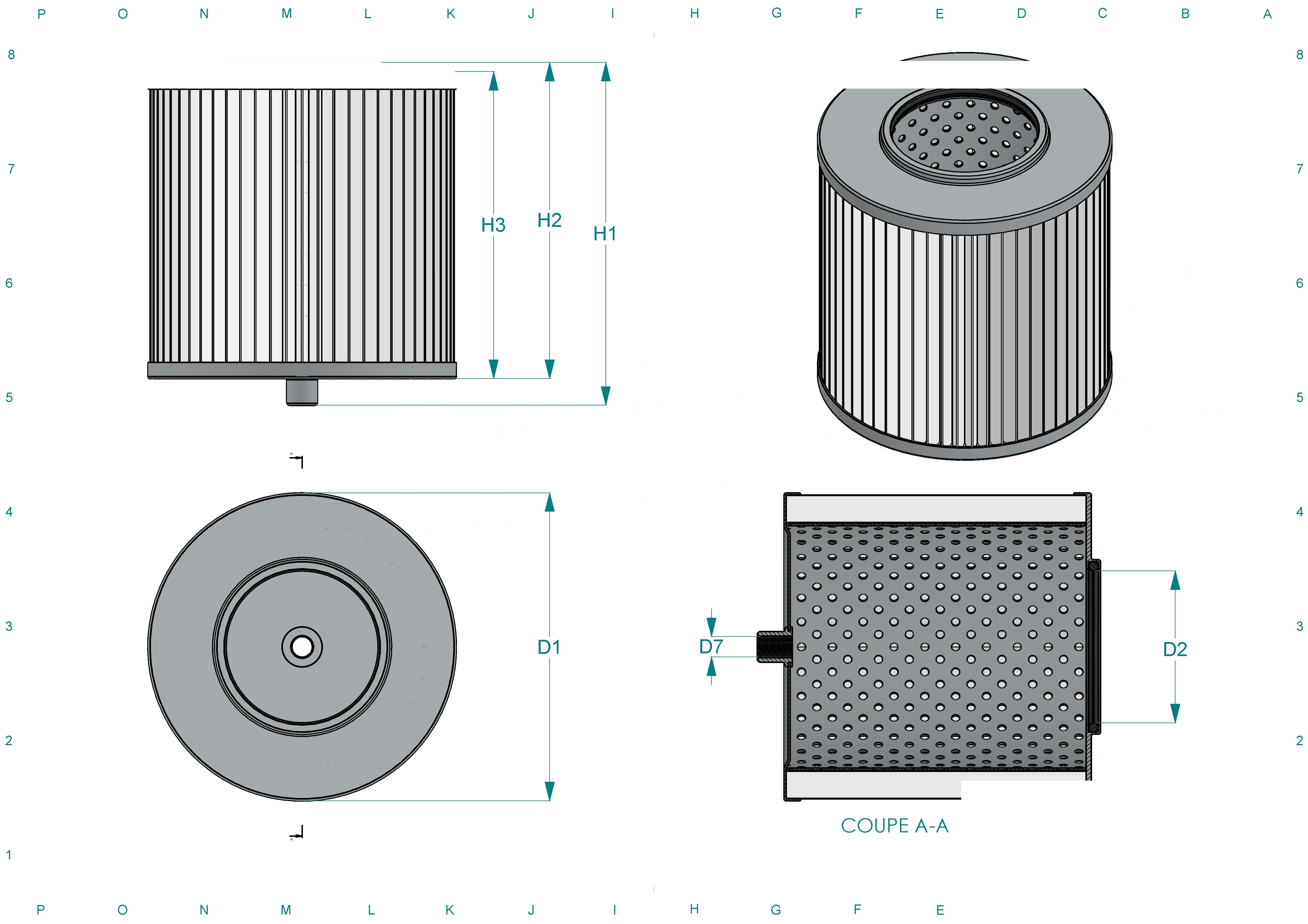 Disegno tecnico SH60574