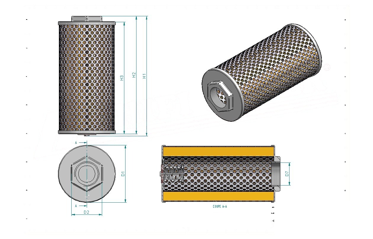 Disegno tecnico SH60592
