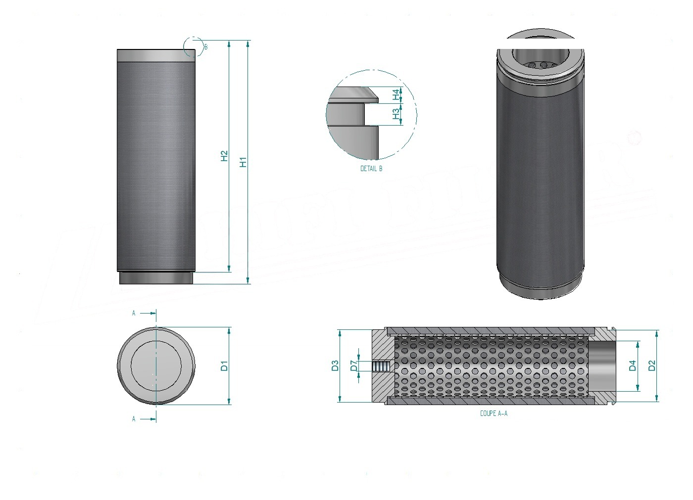 Disegno tecnico SH60610