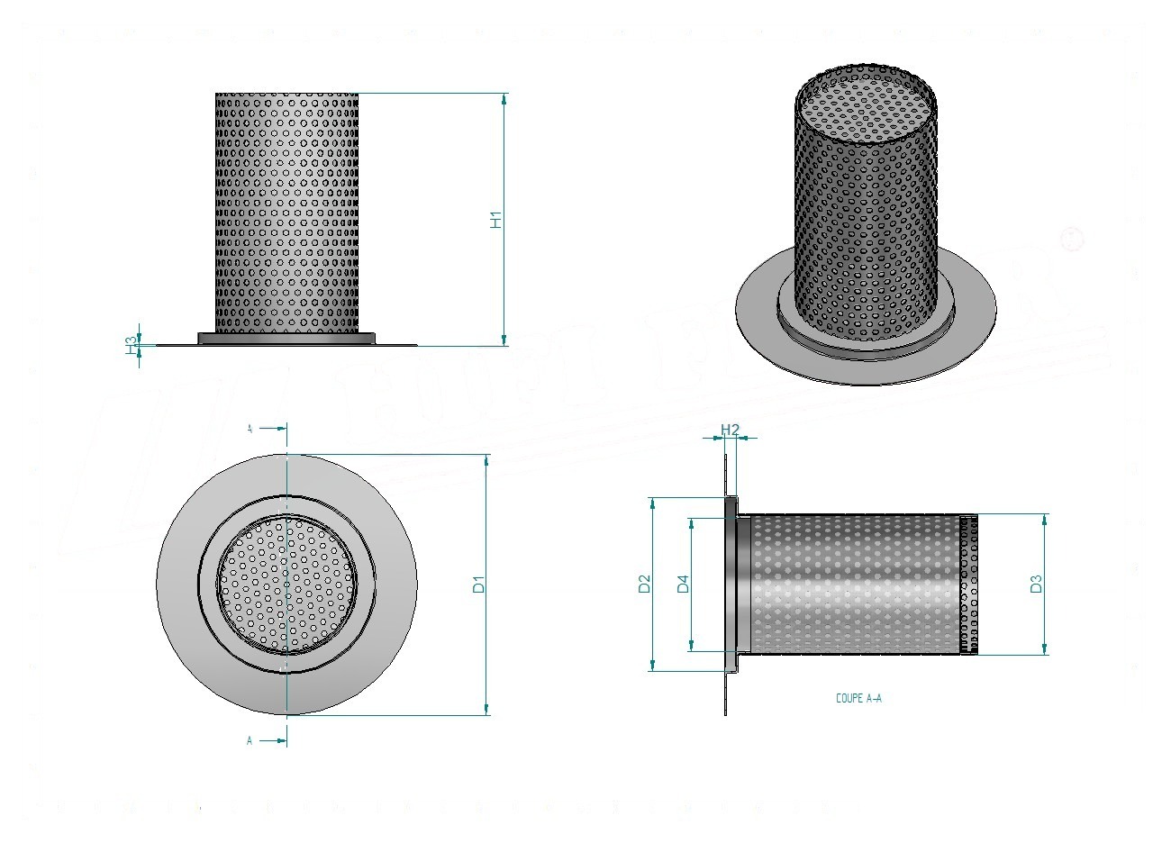 Disegno tecnico SH60616