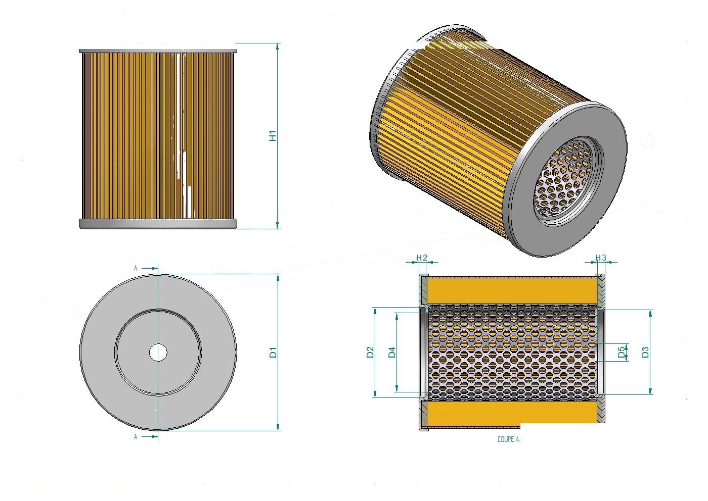 Disegno tecnico SH60643