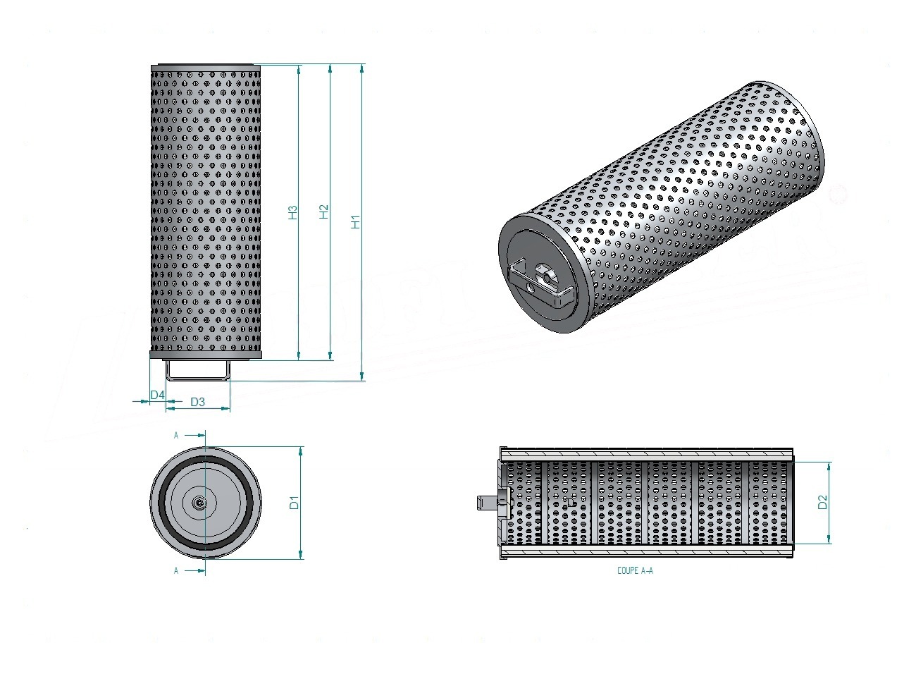 Disegno tecnico SH60659