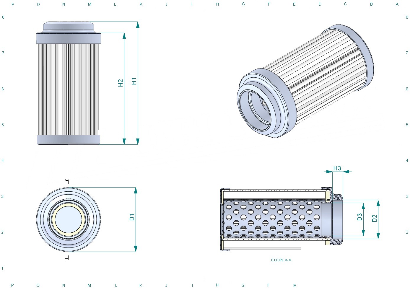 Disegno tecnico SH60695