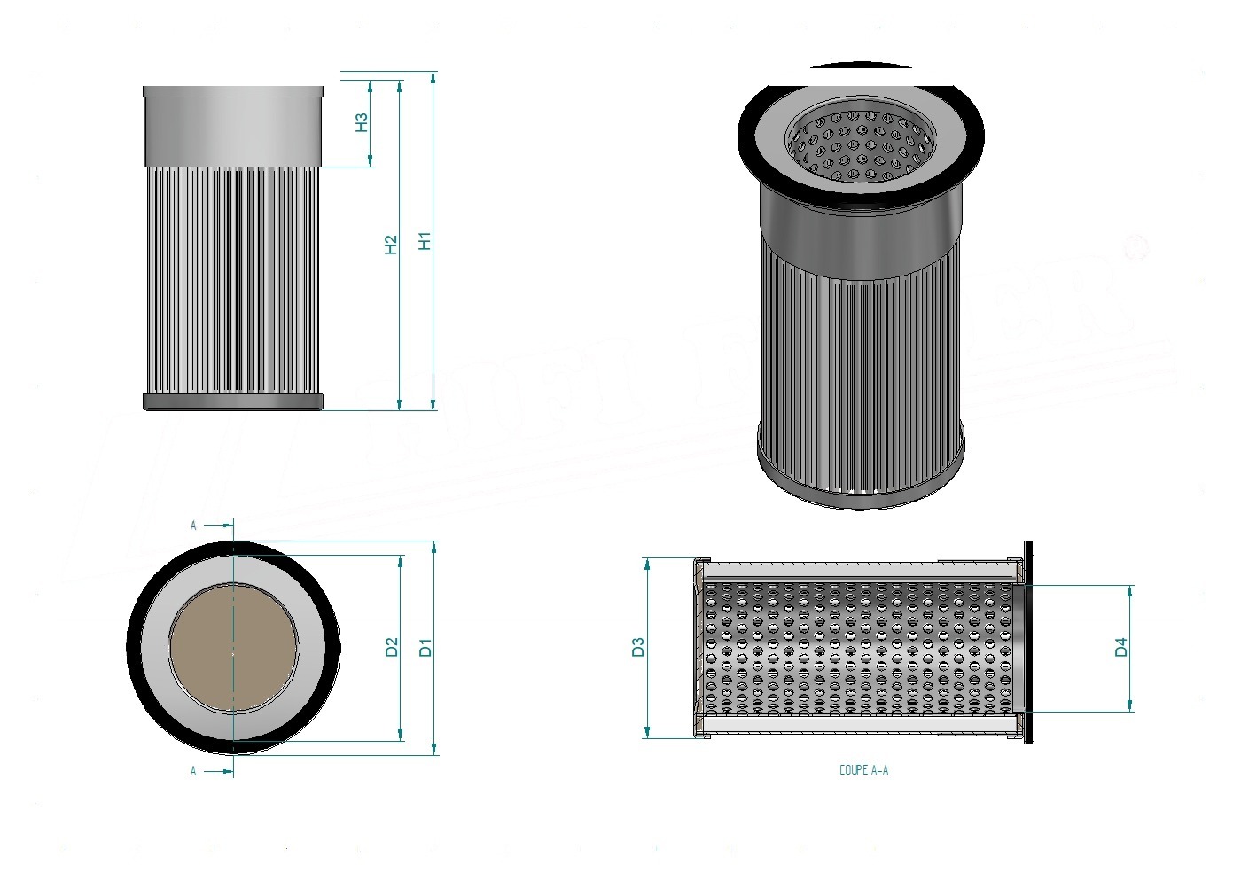 Disegno tecnico SH60725