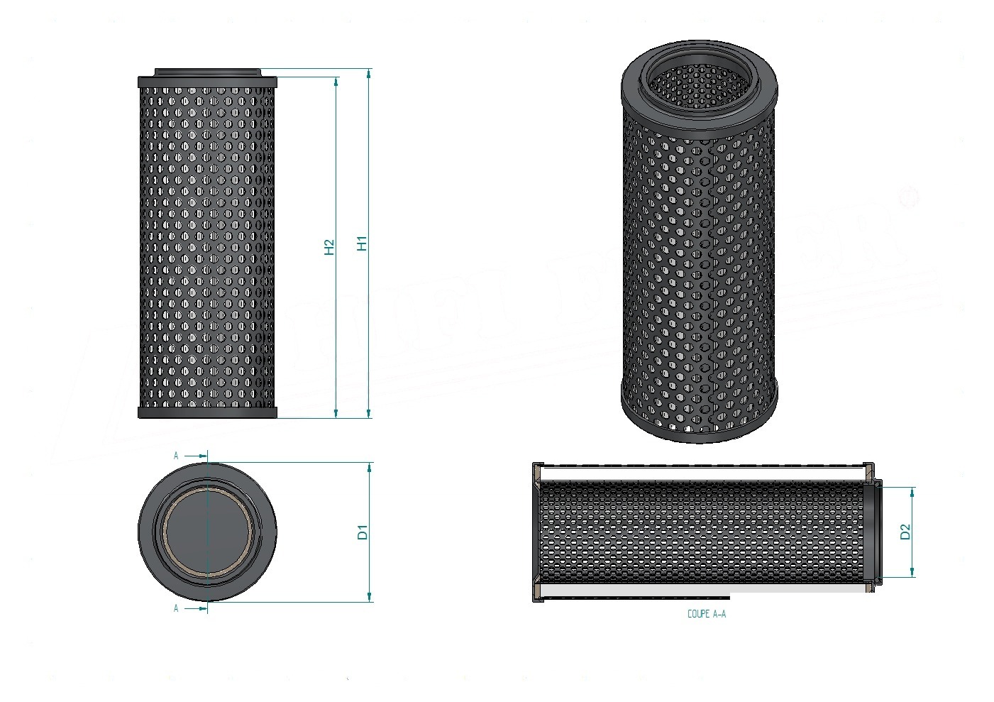 Disegno tecnico SH60800