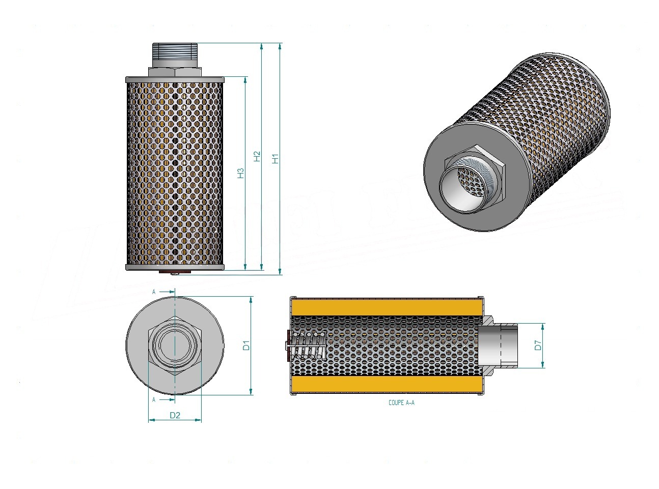 Disegno tecnico SH60808