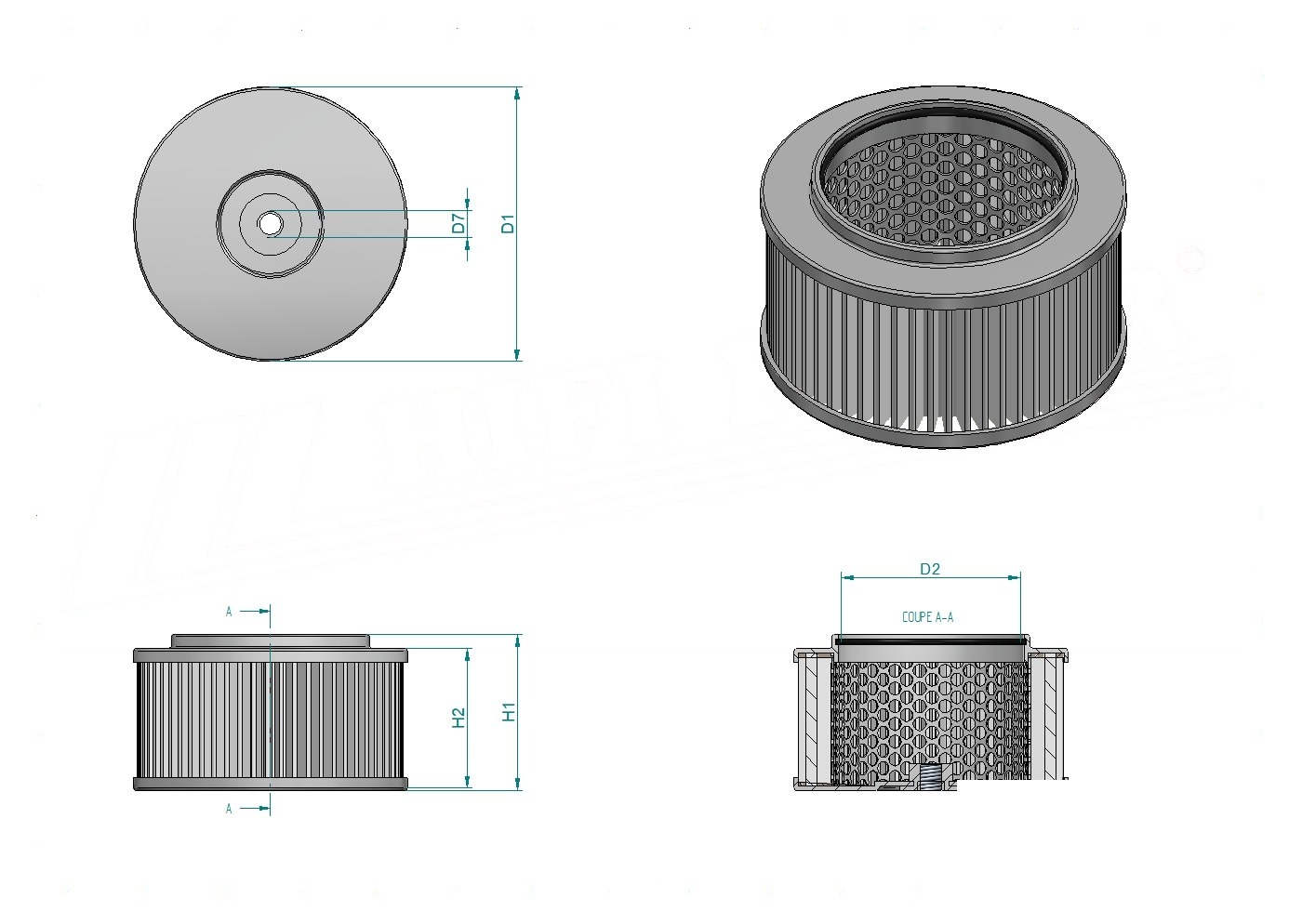 Disegno tecnico SH60822