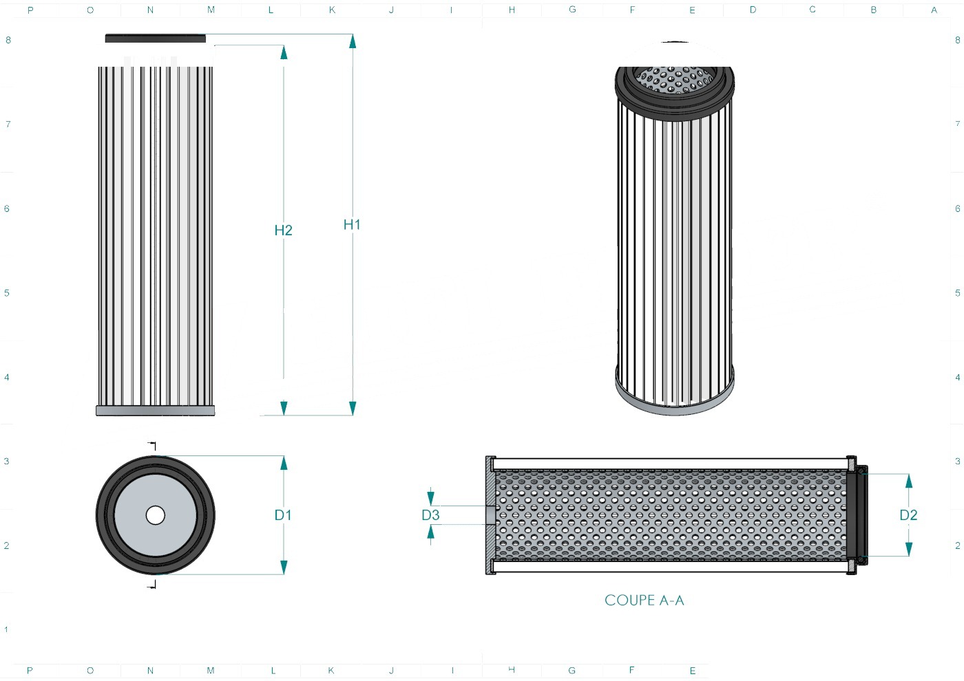 Disegno tecnico SH60828