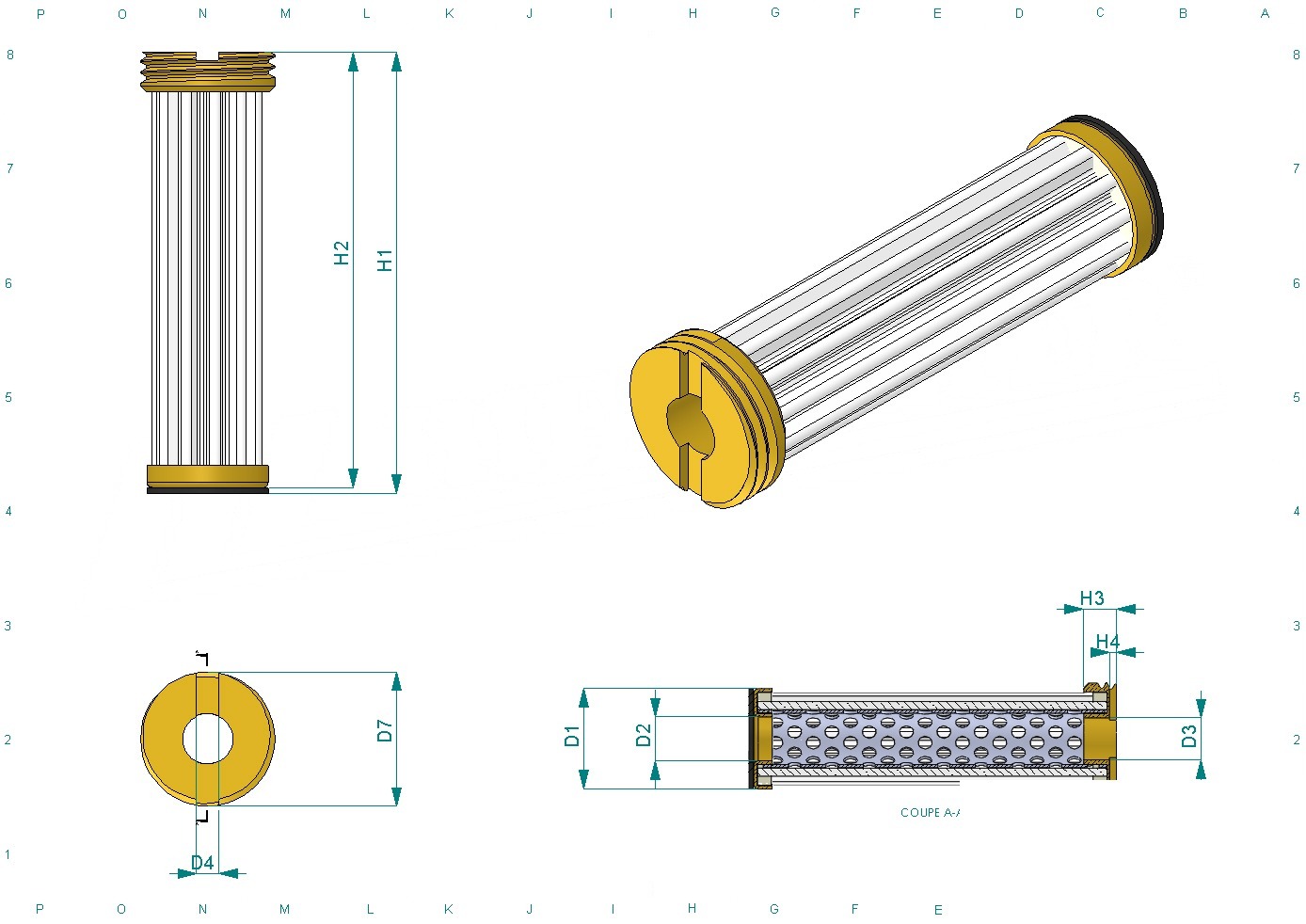 Disegno tecnico SH60836