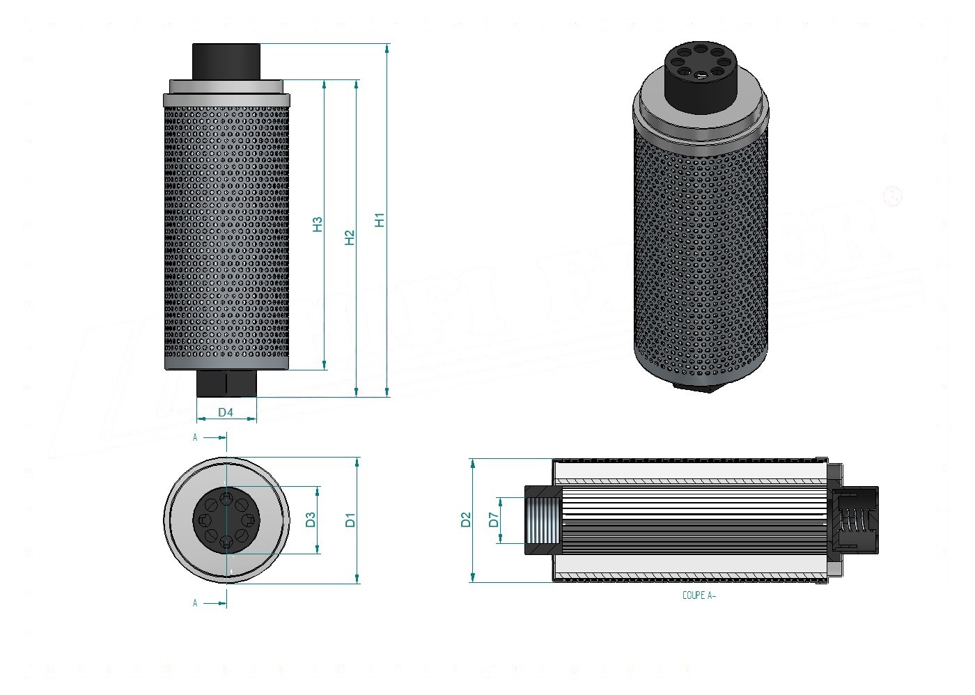 Disegno tecnico SH60848