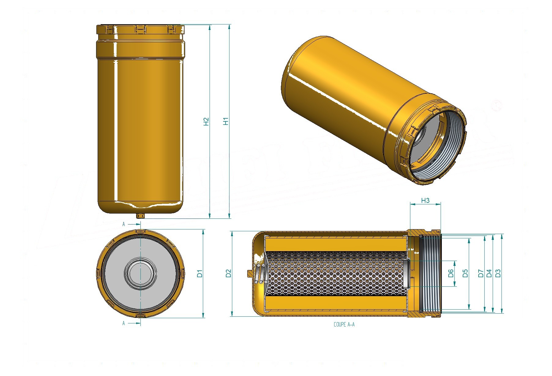 Disegno tecnico SH60857