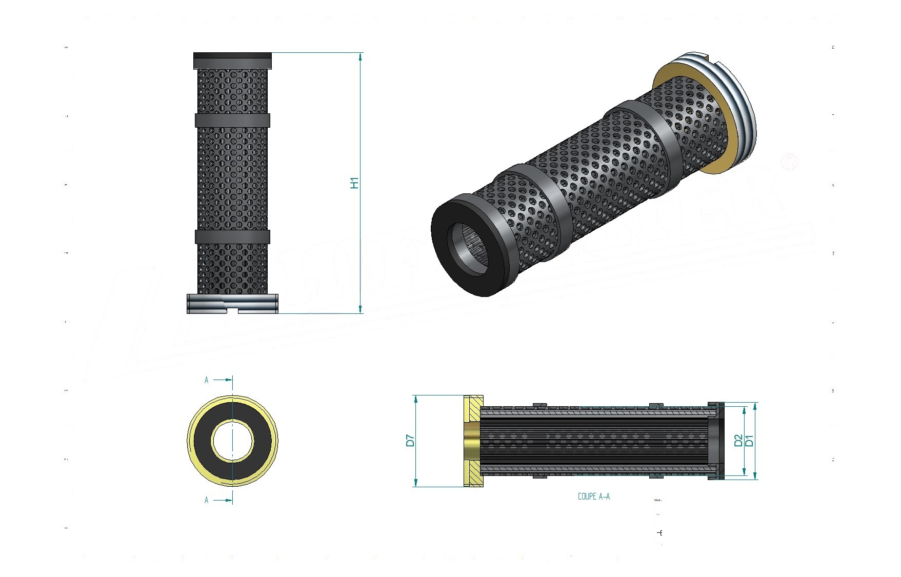 Disegno tecnico SH60858