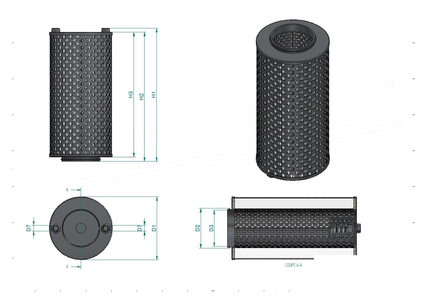 Disegno tecnico SH60860