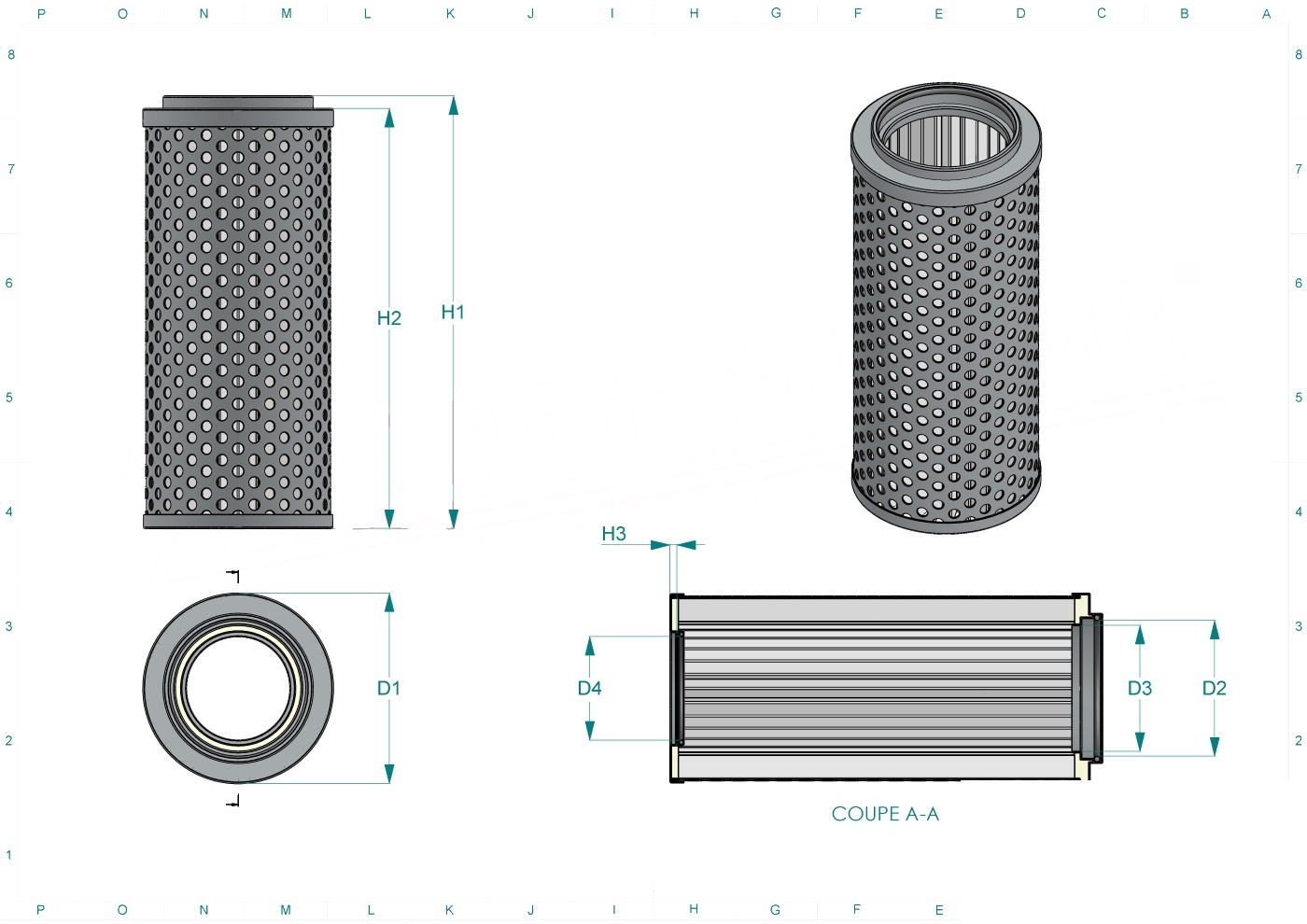 Disegno tecnico SH60896