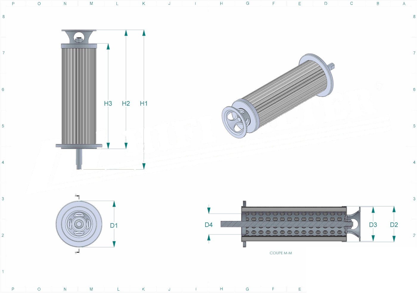 Disegno tecnico SH60902