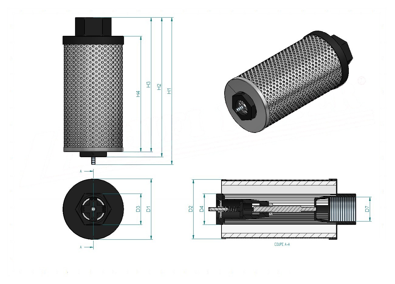 Disegno tecnico SH60920