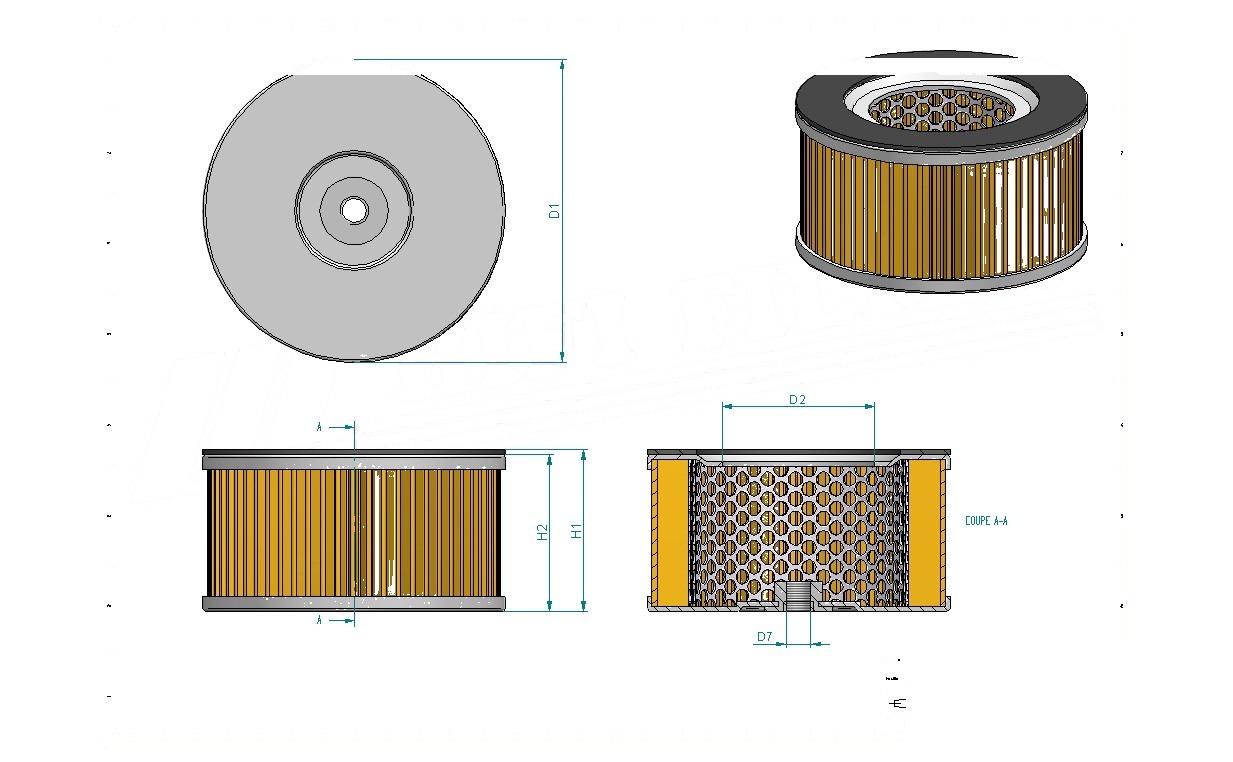 Disegno tecnico SH60925